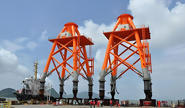 桂山風(fēng)電導(dǎo)管架